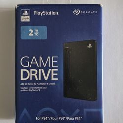 Seagate External Portable Hard Drive for PlayStation Console 2TB USB 