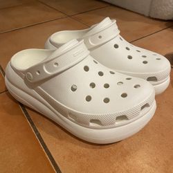 Crocs thick sole