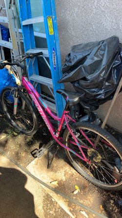 Pink bike medium
