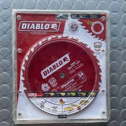 New Diablo 10” 24 Tooth Blade