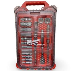 Milwaukee 48-22-9481 3/8” 28-Piece Ratchet and Socket Set in PACKOUT 