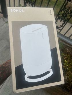 Sonos Move 2 - White - Wireless Portable Bluetooth Speaker