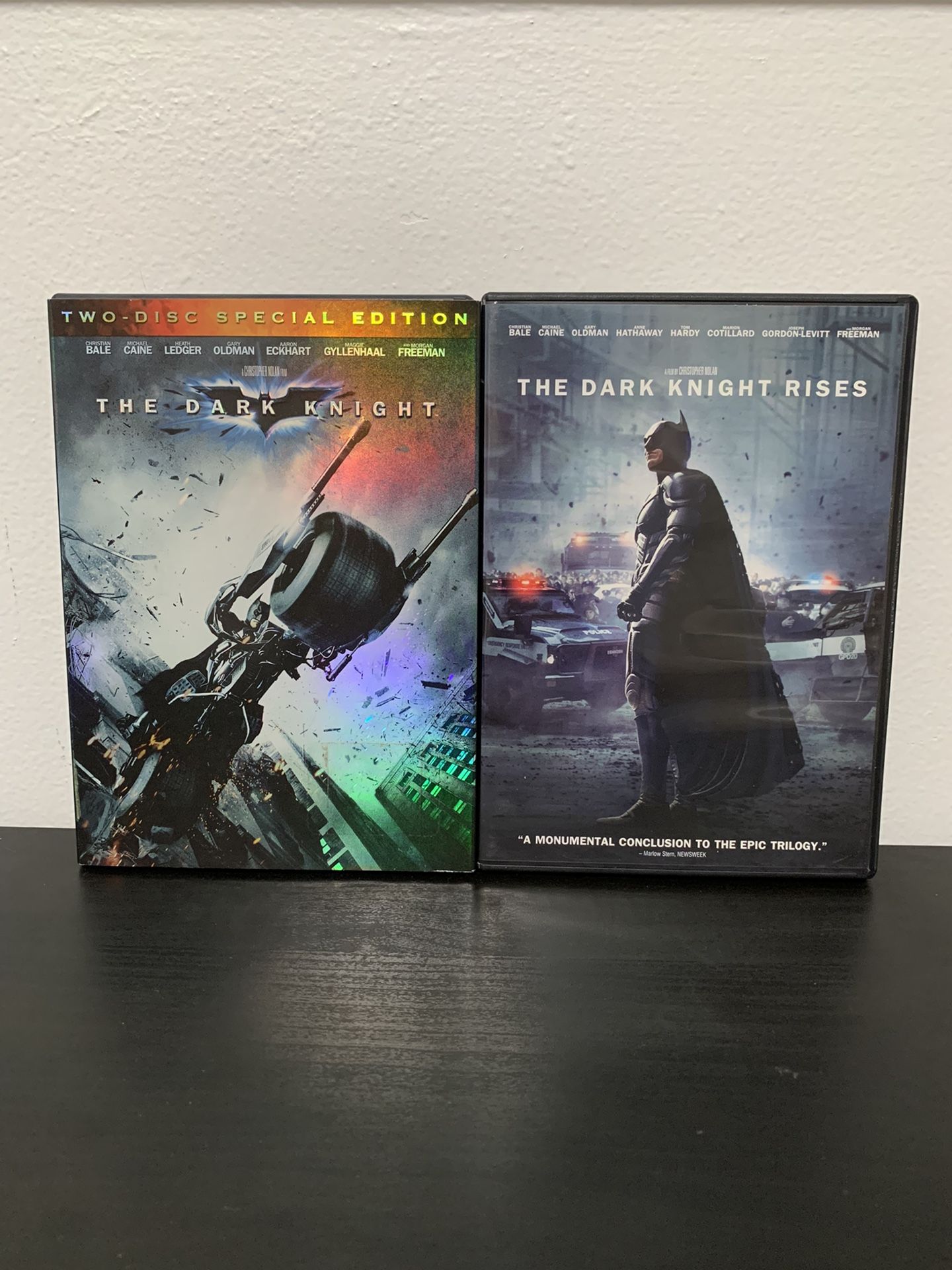 The Dark Knight Bundle - DVD - Like New - Rises - Batman - DC - Special Edition