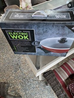 Electric Wok Cooking Pan