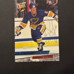 Phil Housley 1993-94 Fleer Ultra 409 Blues
