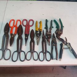 Wiss and snips tools bundle