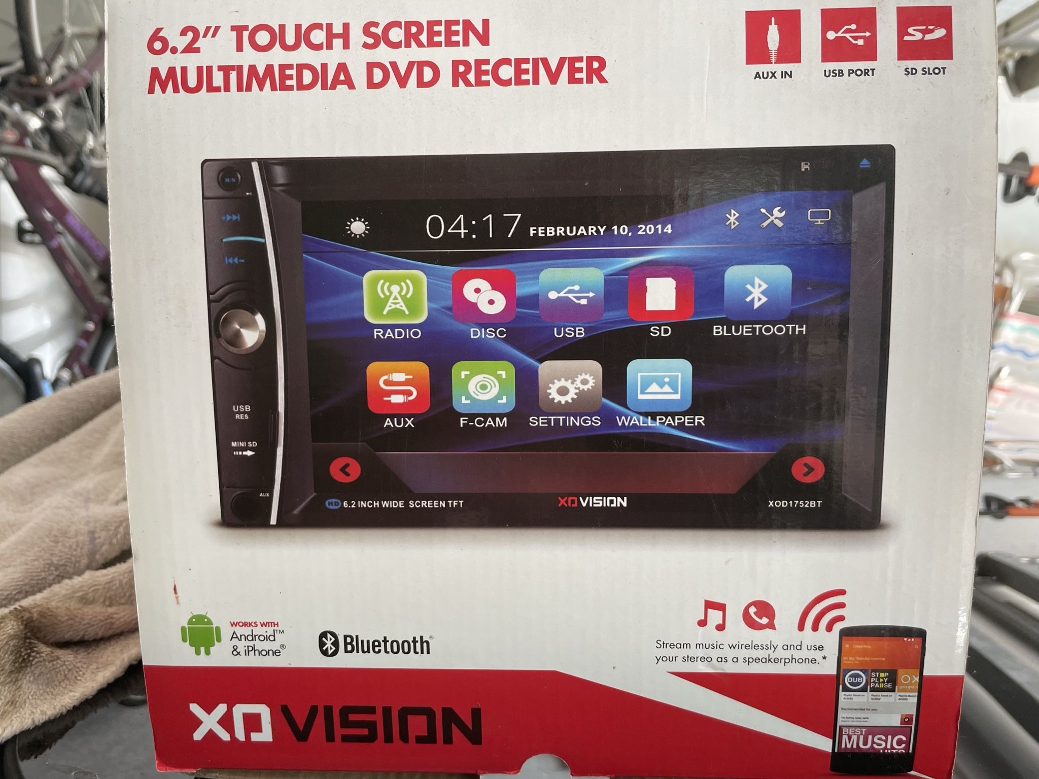 Touch Screen Bluetooth 50 OBO