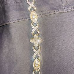 Gold Plated Bracelet Never Worn. 