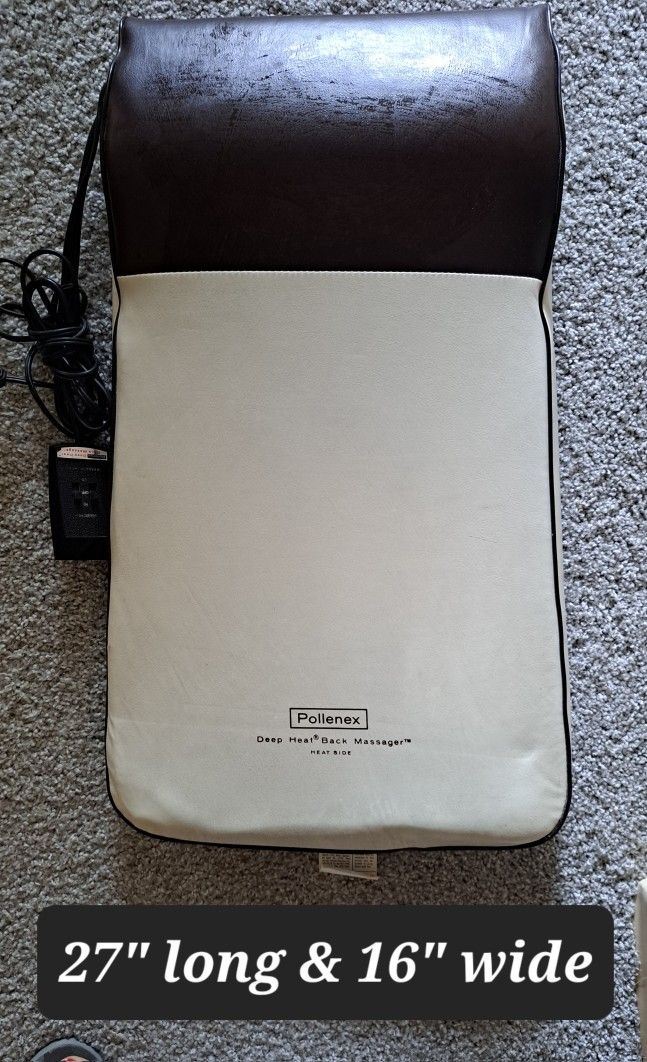 BACK HEAT/VIBRATE MASSAGER