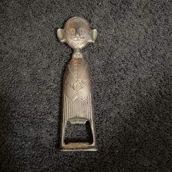 Vintage Sommelier Metal Bottle Opener
