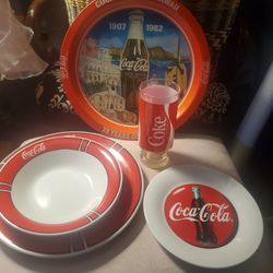 Collectable Coca Cola  Place Setting