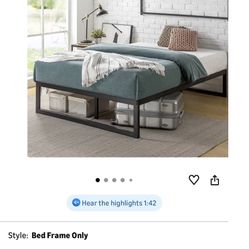 Queen Metal Platform Frame