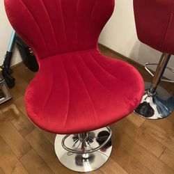 Two Red Barstools. Need Gone, Let’s Make A Deal!
