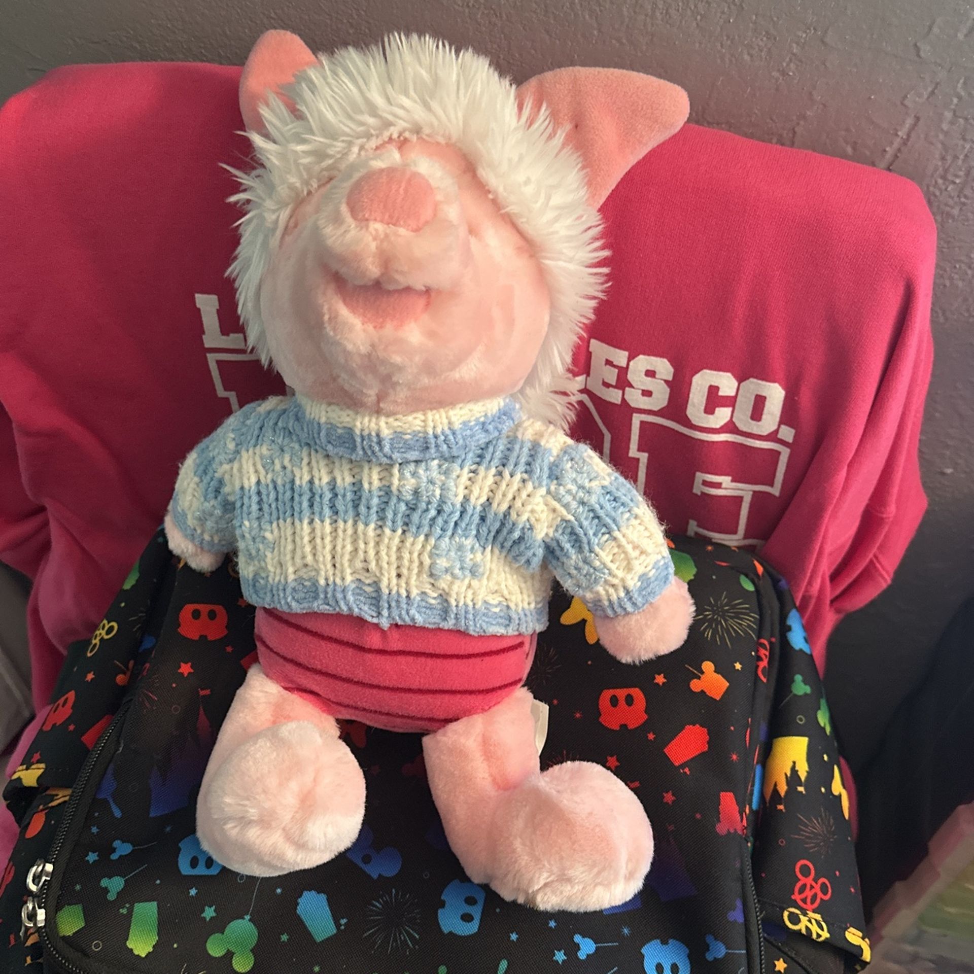 Disney store piglet plushie