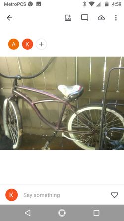 Beach cruiser nice bike