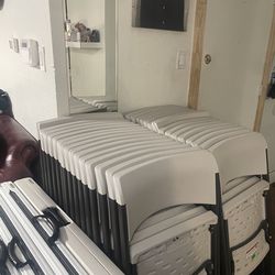 PART RENT Lifetime party chairs & tables