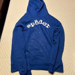 Blue Sp5der Hoodie