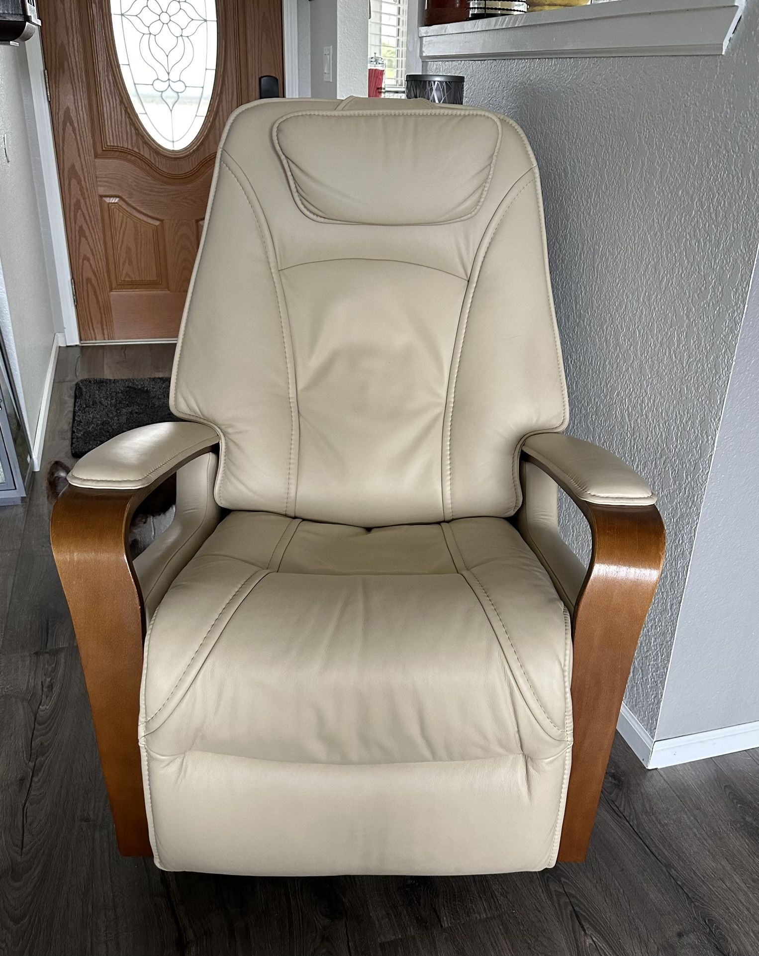 Leather Rocking  Recliner.