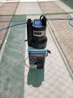 Everbilt Utility Submersible 1/6 Hp Pump