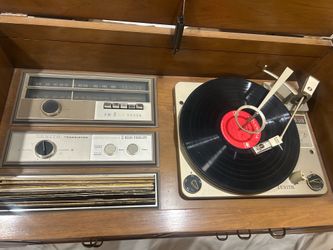 vintage Zenith Transistor High Fidelity stereo console