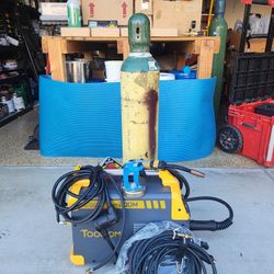 Welding Machine And MIG Tank (Almost Full) 