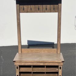 Shoe rack / Hall tree - Entryway storage