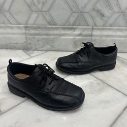 Size 3 Youth Boys Black Dress Shoes