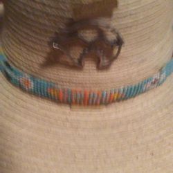 Palm Leaf Hats With Hat Bands