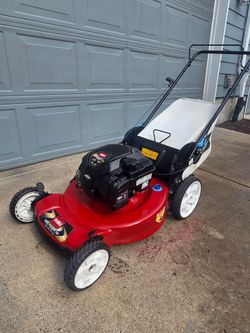 Toro Recycler 22" high wheel push lawn mower