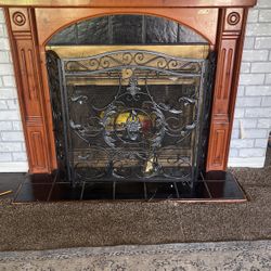 Fire Place Screen Cover 