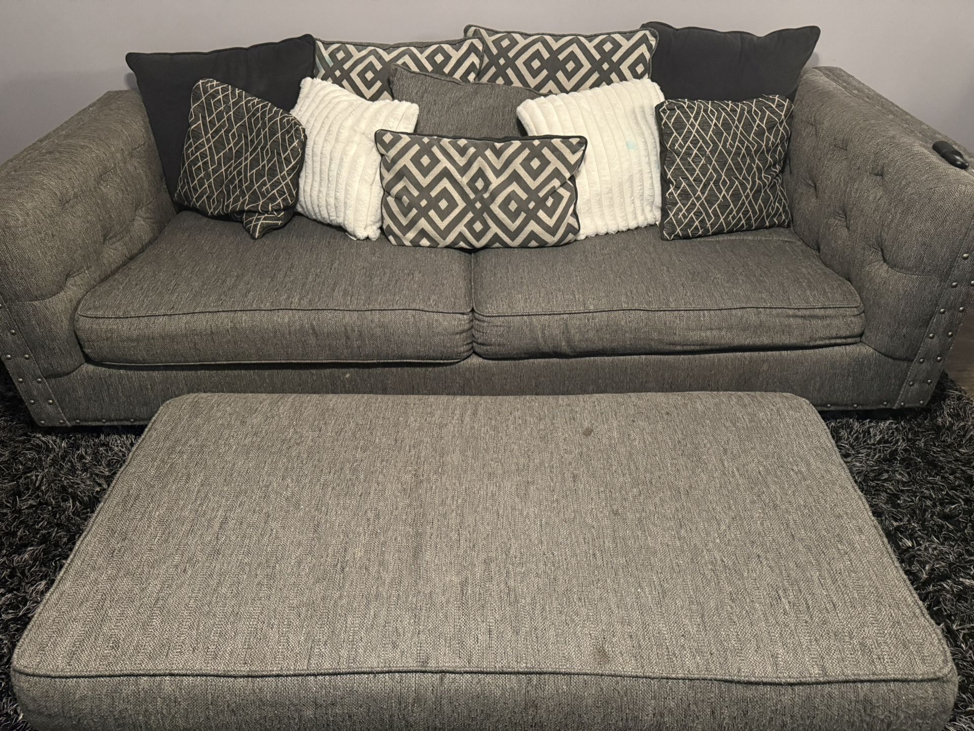 Couch And Ottoman