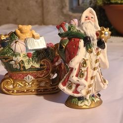 Fitz and Floyd Florentine Salt and Pepper Shakers 