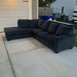 Blue  2 piece section