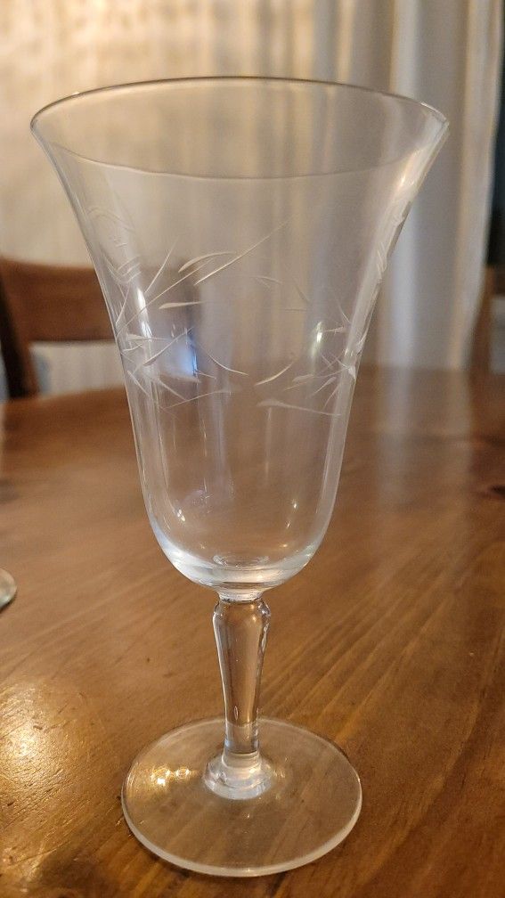 Gorgeous Antique Crystal Glasses for sale!