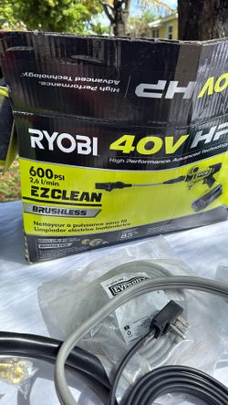 Ryobi 40V Cordless Pressure Washer (EZClean) – $125