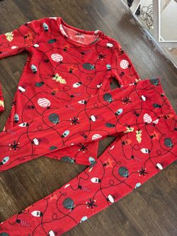 Unisex Cat And Jack Christmas Pjs For Kids Size 10 and Size 12 