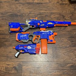 Nerf Hyper fire Nerf Duel Strike Nerf Long Strike