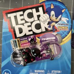 tech deck finesse sonic the hedgehog