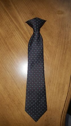 Boys clip on tie