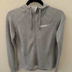 gymshark hooded jacket (xs)