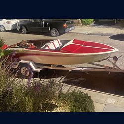 Runabout Boat with 283 small block