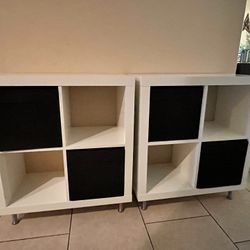 2 Cube Shelves