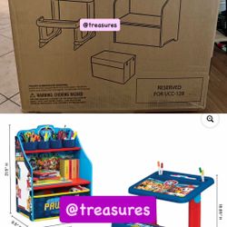 PAW Patrol Play Room Set 3-Piece Art & Play Toddler Room-in-a-Box by Delta Children