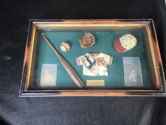 Baseball Collectible Babe Ruth Shadow Box