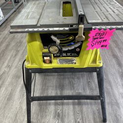 Ryobi 10in Table Saw 