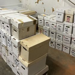 79 Short + 18 Long Box Comic Book Collection Spider-Man Batman