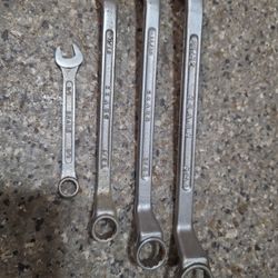 4 Piece Sears Wrench Lot