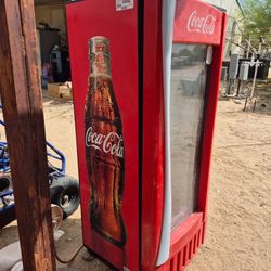 Fridge In New Condition For Anybody Who Needs For A Convenience Store Asking Price Is $500  And Tractor Wheels Tires Price Is Negotiable  $350 For Pai