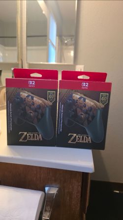 Nintendo Switch 2 Pro Controller Legend of Zelda 40th Anniversary Edition