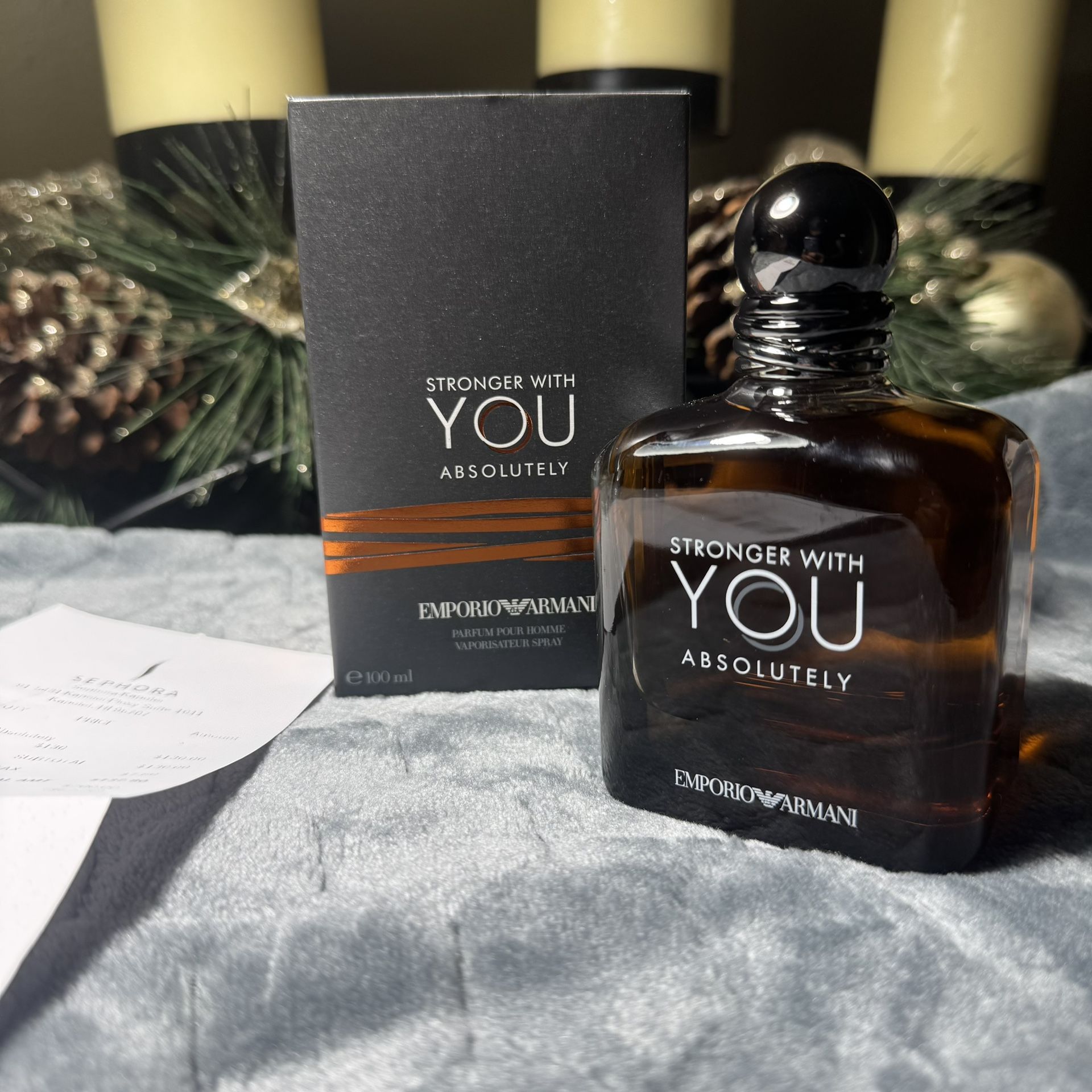 ARMANI “STRONGER WITH YOU”